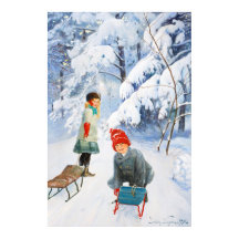 Jenny Nyström Kinderen die 1910 Winter XL