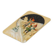 Jenny Nystrom - Old Scandinavian - Kerstmis Magneet (Linkerzijde)