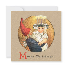 Jenny Nyström Tomte en Lucia 1187