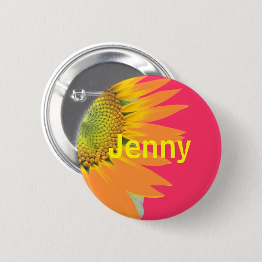 Jenny Ronde Button 5,7 Cm (Voorkant /achterkant)