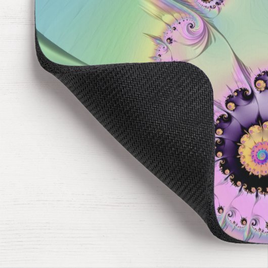 ~JENNY~ Specialized 3D Pastel Fractal Design ~ Muismat (Hoek)