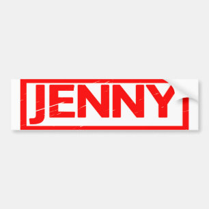 Jenny Stamp Bumpersticker