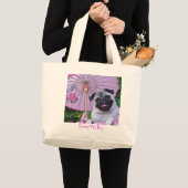 Jenny the Pug - Canvas tas (Voorkant (product))