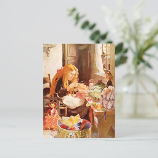 Jenny Wren, de poppenmaker Briefkaart (Staand voorkant)