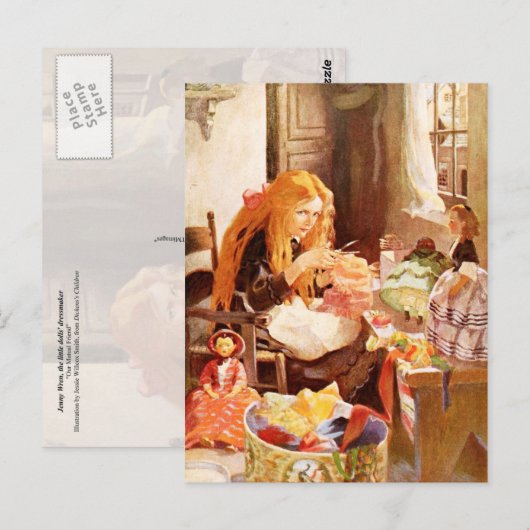 Jenny Wren, de poppenmaker Briefkaart (Voorkant / Achterkant)