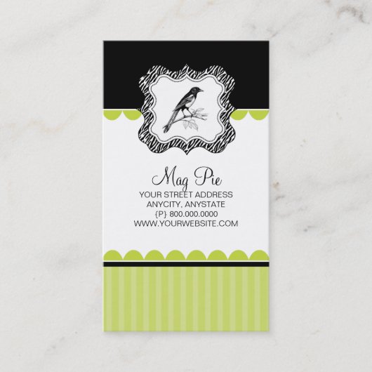 Jen's Visitekaartjes (Voorkant)