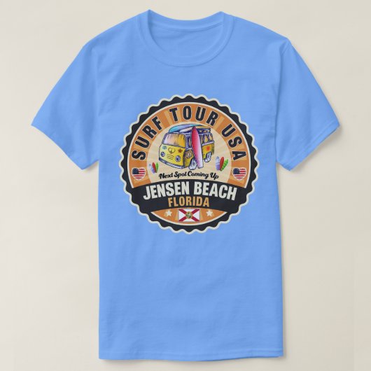 Jensen Beach Florida 2 T-shirt (Design voorkant)