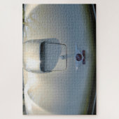 Jensen CV8,  British Sports Tourer Legpuzzel (Verticaal)