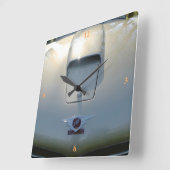 Jensen CV8,  British Sports Tourer Vierkante Klok (Hoek)