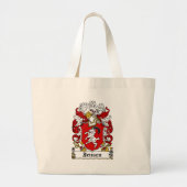 Jensen Family Crest Grote Tote Bag (Voorkant)