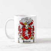 Jensen Family Crest Koffiemok (Links)