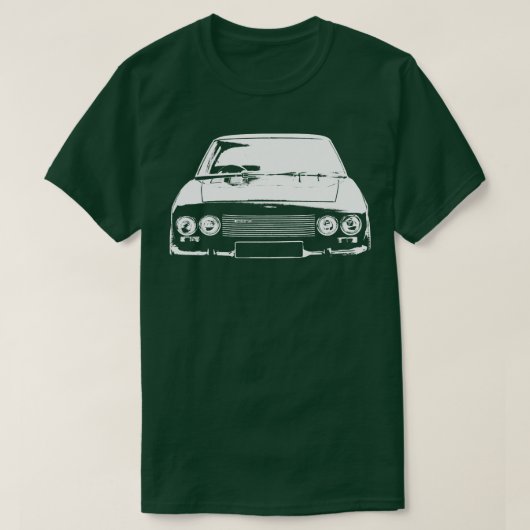 Jensen Interceptor 1960s Britse klassieke monobloc T-shirt (Design voorkant)