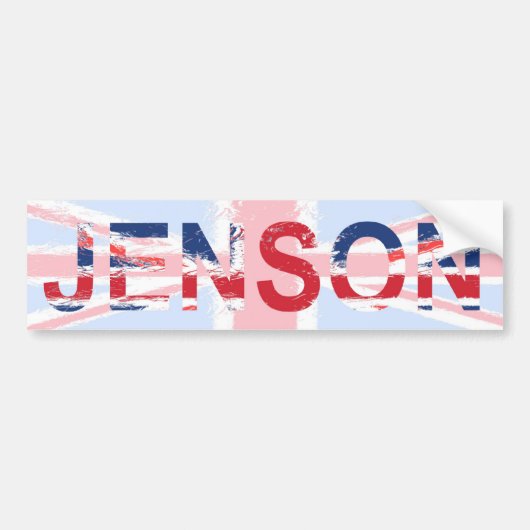 Jenson Bumpersticker (Voorkant)