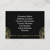 Jenuplaythe Royale Elegant Professional Visitekaartje (Achterkant)