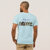 jenX Tunes Merch Heren T-Shirt (Achterkant volledig)