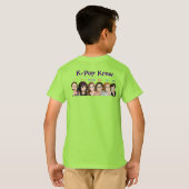 jenX Tunes Merch Kids T-shirt (Achterkant volledig)
