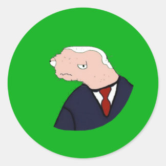 Jeo Boden Ultimate Meme (groen) Ronde Sticker