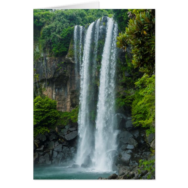 Jeongbang waterval, Zuid-Korea (Voorkant)
