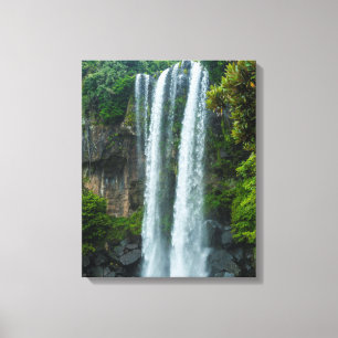 Jeongbang waterval, Zuid-Korea Canvas Afdruk
