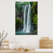 Jeongbang waterval, Zuid-Korea Poster (Keuken)