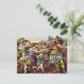 Jephthah's briefkaart Rash Vow (Staand voorkant)