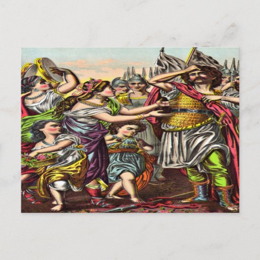 Jephthah's briefkaart Rash Vow (Voorkant)