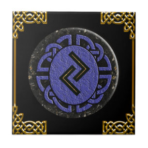 " jera " elder futhark tegeltje