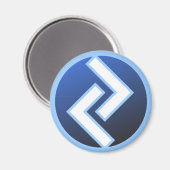 Jeran Jeraz Rune Magneet (Voorkant / Achterkant)
