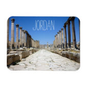 jerash street jordan magneet (Horizontaal)