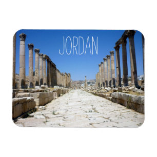 jerash street jordan magneet