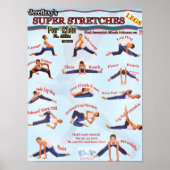 Jereflexy's Super Stretches voor kinderen Poster (Voorkant)