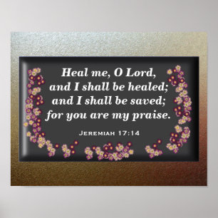 Jeremia 17:14 poster