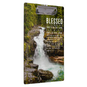 Jeremia 17:7-8 Christelijke Bijbel Schrift Natuur Klembord (Rechts)