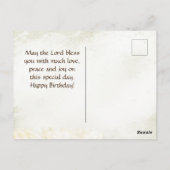 Jeremia 17:7 Gezegend is de man, Verjaardag Briefkaart (Achterkant)