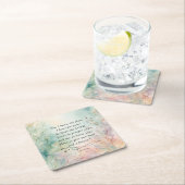 Jeremia 29:11 Bijbelvers Afbeelding Kartonnen Onderzetters (Insitu)