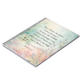 Jeremia 29:11 Bijbelvers Afbeelding Notitieboek (Linkerzijde)