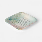 Jeremia 29:11 Bijbelvers Afbeelding Papieren Bordje (Gebogen)