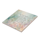 Jeremia 29:11 Bijbelvers Afbeelding Tegeltje (Zijkant)