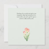  Jeremia 29:11 Bijbelvers Kaart (Achterkant)