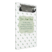 Jeremia 29:11 Bijbelvers personaliseren Mini Klembord (Schuin)