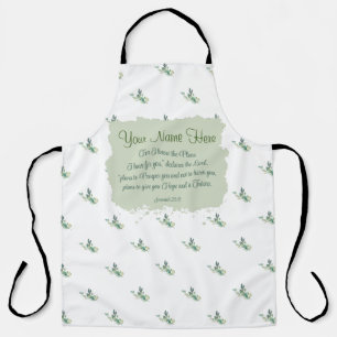 Jeremia 29:11 Bijbelvers personaliseren Schort