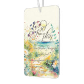 Jeremia 29:11 God heeft een plan Luchtverfrisser (Links)