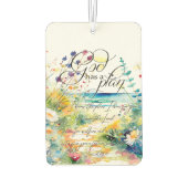 Jeremia 29:11 God heeft een plan Luchtverfrisser (Achterkant)