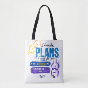 Jeremia 29:11 Hoop. Doel. Belofte. Tote Bag