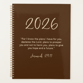 Jeremia 29:11 Ik Ken de Plannen 2026 Jaar Planner