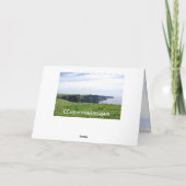 Jeremia 29:11 Ik ken de plannen die Ik heb Ierland Kaart (Achterkant)