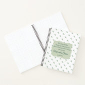 Jeremia 29:11 met Waterverf laat Bijbelvers achter Notitieboek (Binnen)