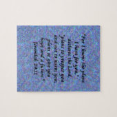 Jeremia 29-11 puzzel (Horizontaal)