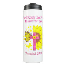 Jeremia 29:11 Sunflower Cross Christelijk Geloof T