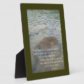 Jeremia 29:12-13 fotoplaat (Zijkant)